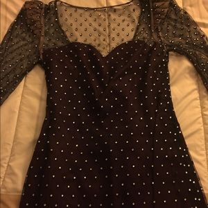 Hand beaded vintage dress